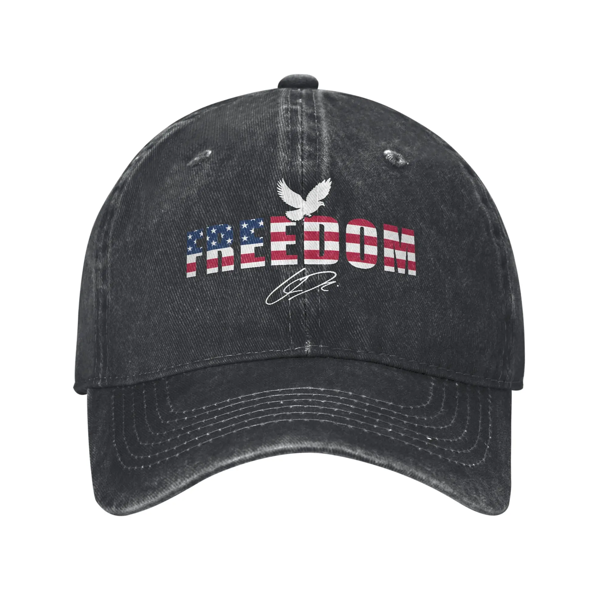 Charlie Kirk Freedom USA Flag Eagle Patriotic Design Sun Baseball Cap Street Style Men Washed Trucker Hat Print Baseball Caps
Charlie Kirk Freedom USA Flag Eagle Patriotic Design Sun Baseball Cap Street Style Men Washed Trucker Hat Print Baseball Caps