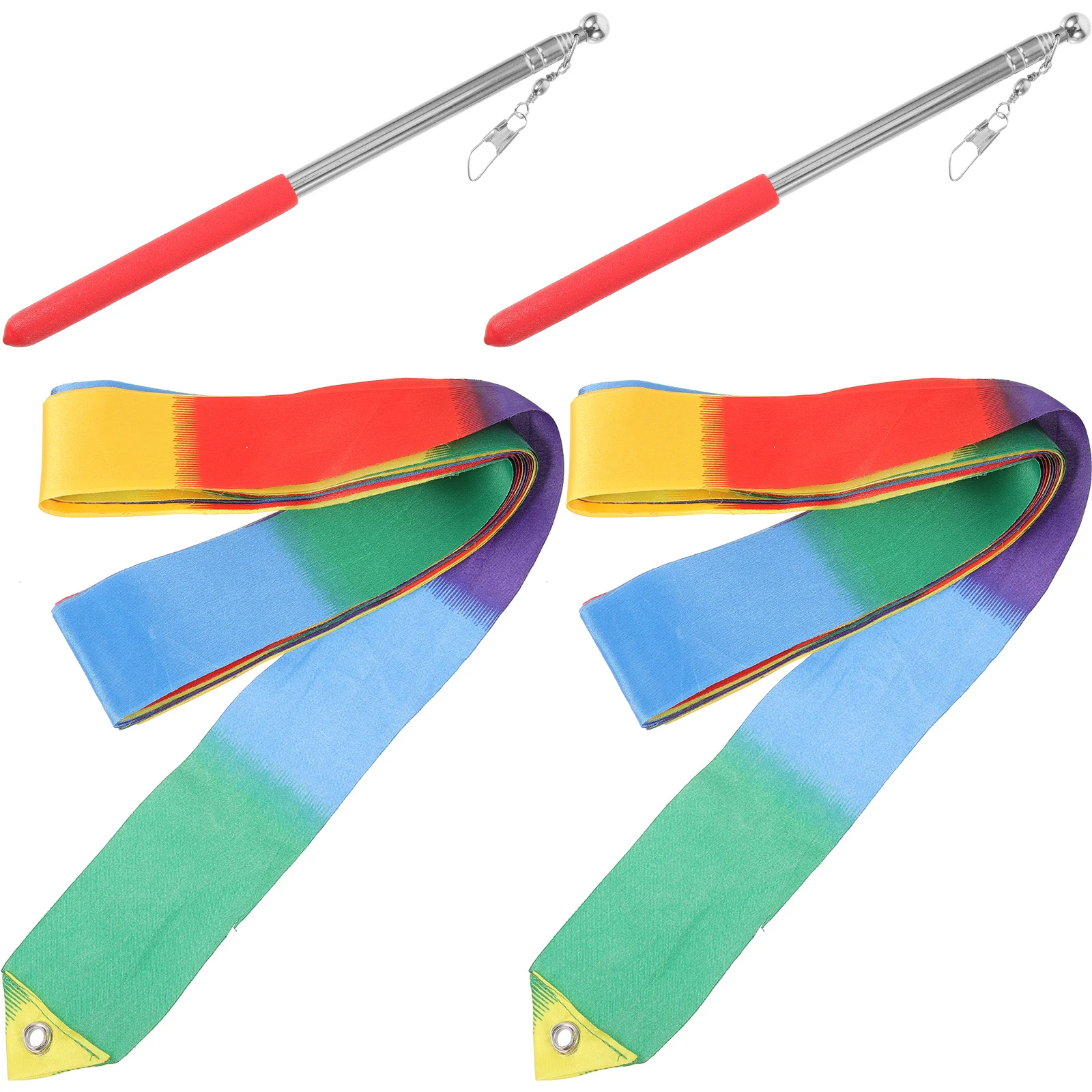 Ribbon Fitness Supplies Gymnastic Training Gymnastics Accessories Dance Ribbons Rhythmic Stainless Steel Sturdy
Ribbon Fitness Supplies Gymnastic Training Gymnastics Accessories Dance Ribbons Rhythmic Stainless Steel Sturdy