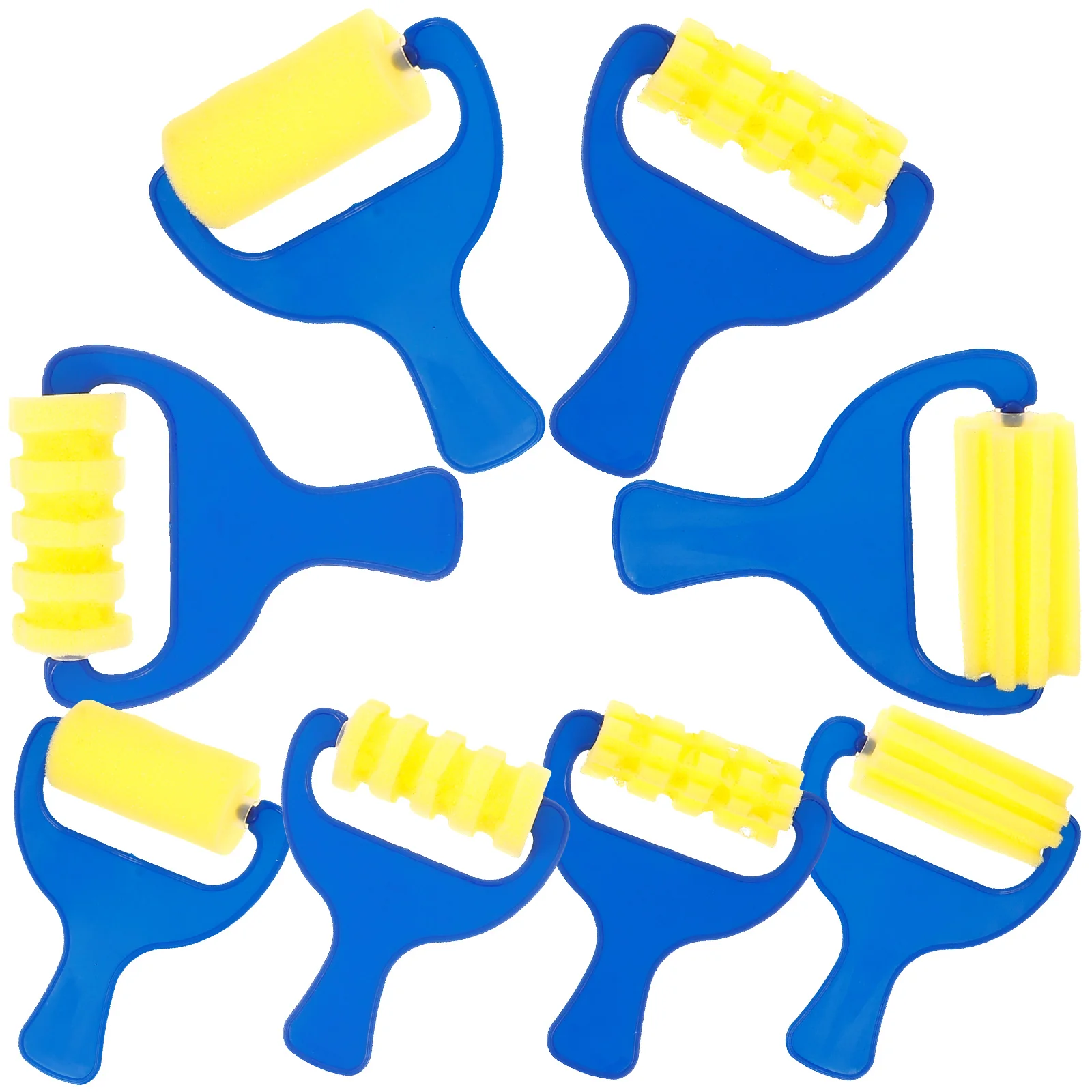 8pcs Sponge Paint Roller Set Premium Material Compact Tool Drawing Graffiti Kids Education Prevent Dirty Hands Foam
8pcs Sponge Paint Roller Set Premium Material Compact Tool Drawing Graffiti Kids Education Prevent Dirty Hands Foam