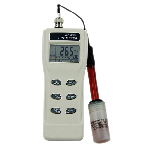 AZ8551 ORP Meter Oxidation Reduction Potential Meter Measuring Range -1999~1999 mV
AZ8551 ORP Meter Oxidation Reduction Potential Meter Measuring Range -1999~1999 mV