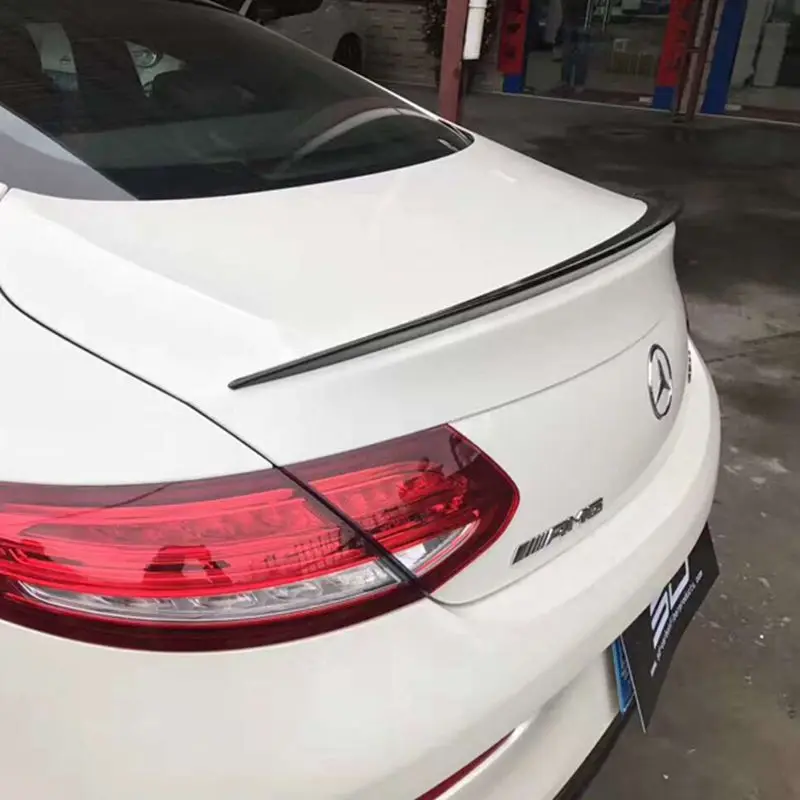 For Mercedes Benz W205 C-Class 2 doors and 4 doors Coupe 2015+ C63 C200 C250 C350 Carbon Fiber / black Rear Trunk Spoiler
For Mercedes Benz W205 C-Class 2 doors and 4 doors Coupe 2015+ C63 C200 C250 C350 Carbon Fiber / black Rear Trunk Spoiler