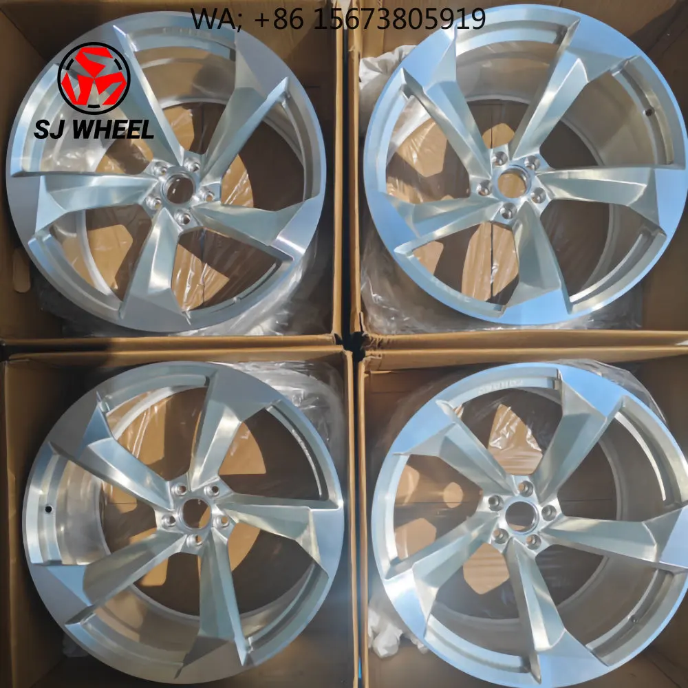 for Five Spoke Custom Sliver Forged Aluminum Car Wheels 5x112 5x114.3 5x120 Rims Luxury high-end customization
for Five Spoke Custom Sliver Forged Aluminum Car Wheels 5x112 5x114.3 5x120 Rims Luxury high-end customization