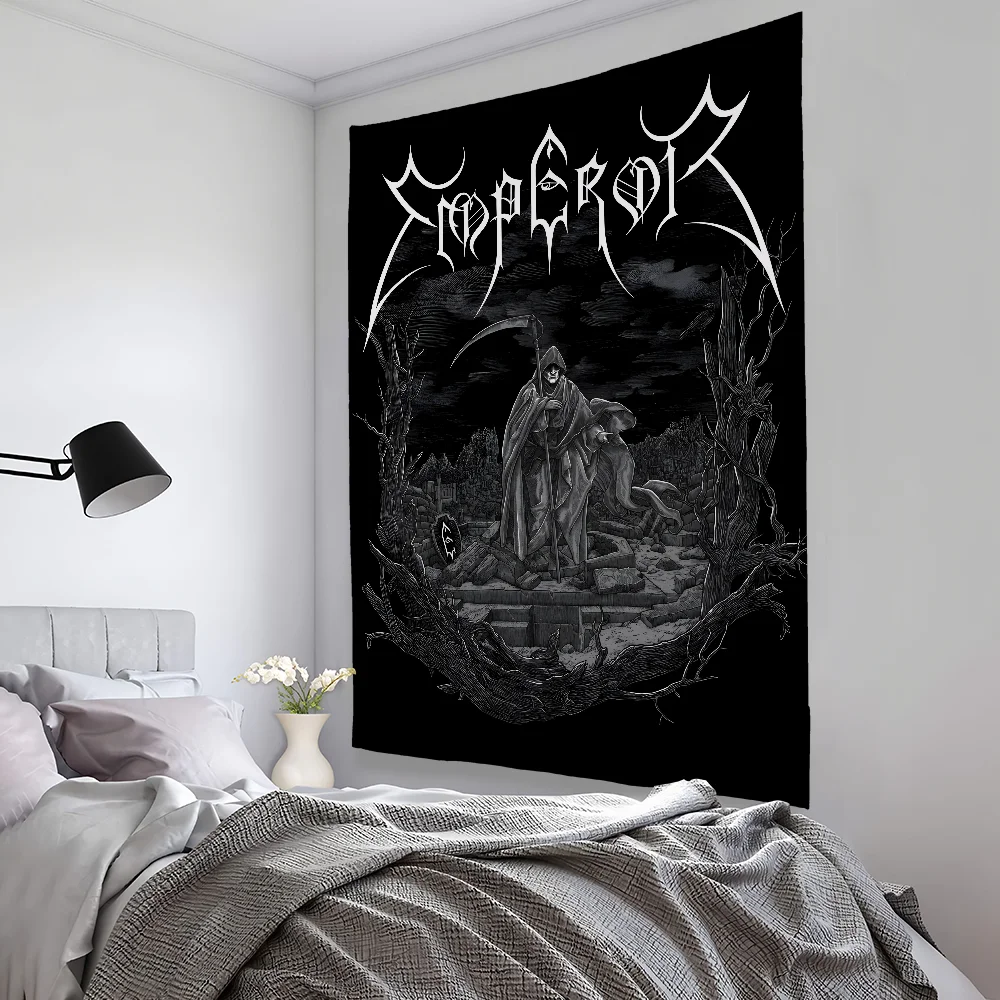 Black Metal Band E-Emperors Tapestry Bedroom Living Bar Garden Outdoor Microfiber Festival Decoration Background Art Banner
Black Metal Band E-Emperors Tapestry Bedroom Living Bar Garden Outdoor Microfiber Festival Decoration Background Art Banner