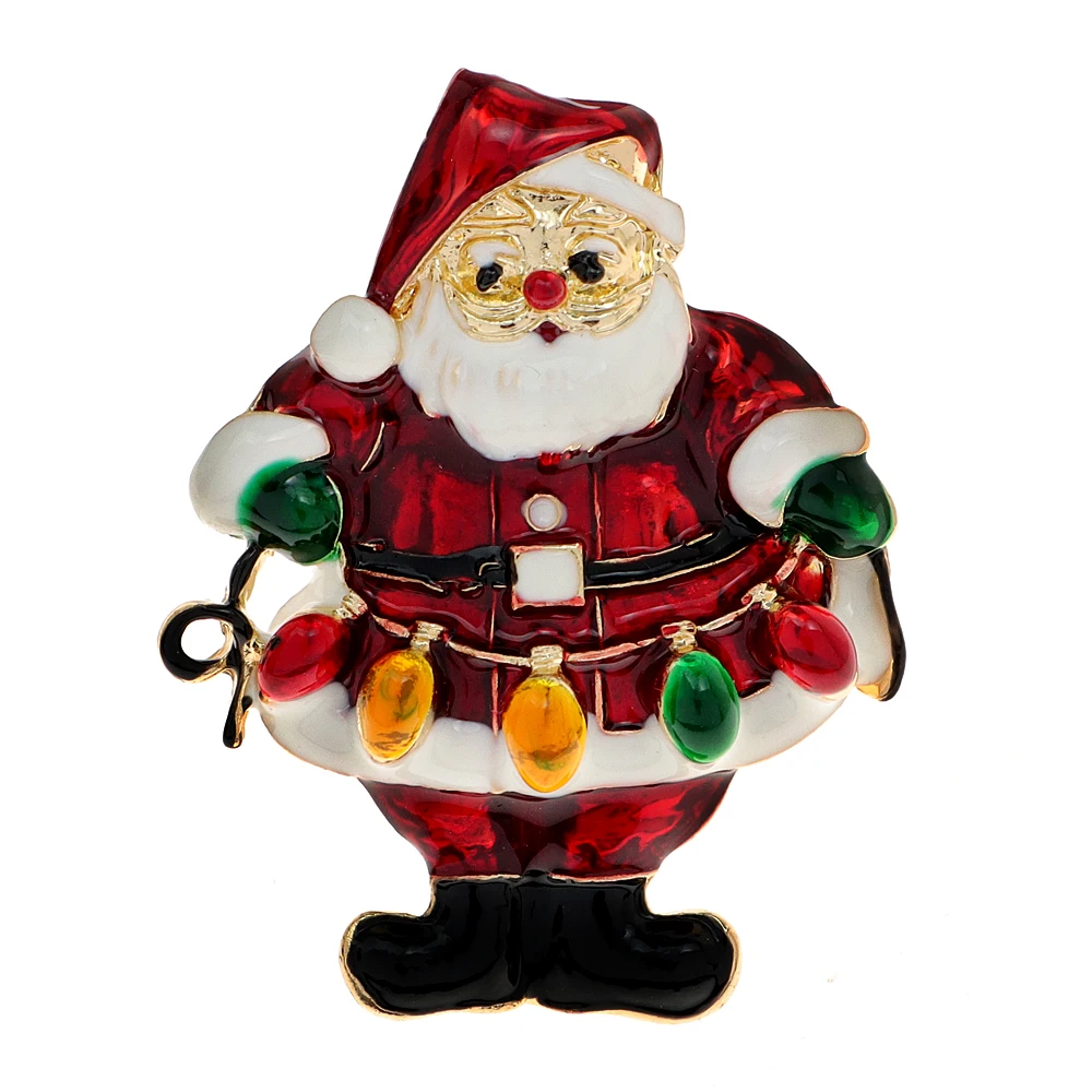 CINDY XIANG New Enamel Santa Clause Brooches For Women Creative Cartoon Figure Winter Coat Christmas Pins Fashion Jewelry
CINDY XIANG New Enamel Santa Clause Brooches For Women Creative Cartoon Figure Winter Coat Christmas Pins Fashion Jewelry