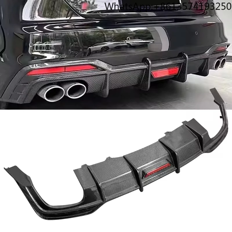 OEM Style Carbon Fiber Rear Diffuser Lip with LED Light New Condition for Audi A5 S5 B8 B8.5 B9 B9.5 Ture Factory Fitment
OEM Style Carbon Fiber Rear Diffuser Lip with LED Light New Condition for Audi A5 S5 B8 B8.5 B9 B9.5 Ture Factory Fitment