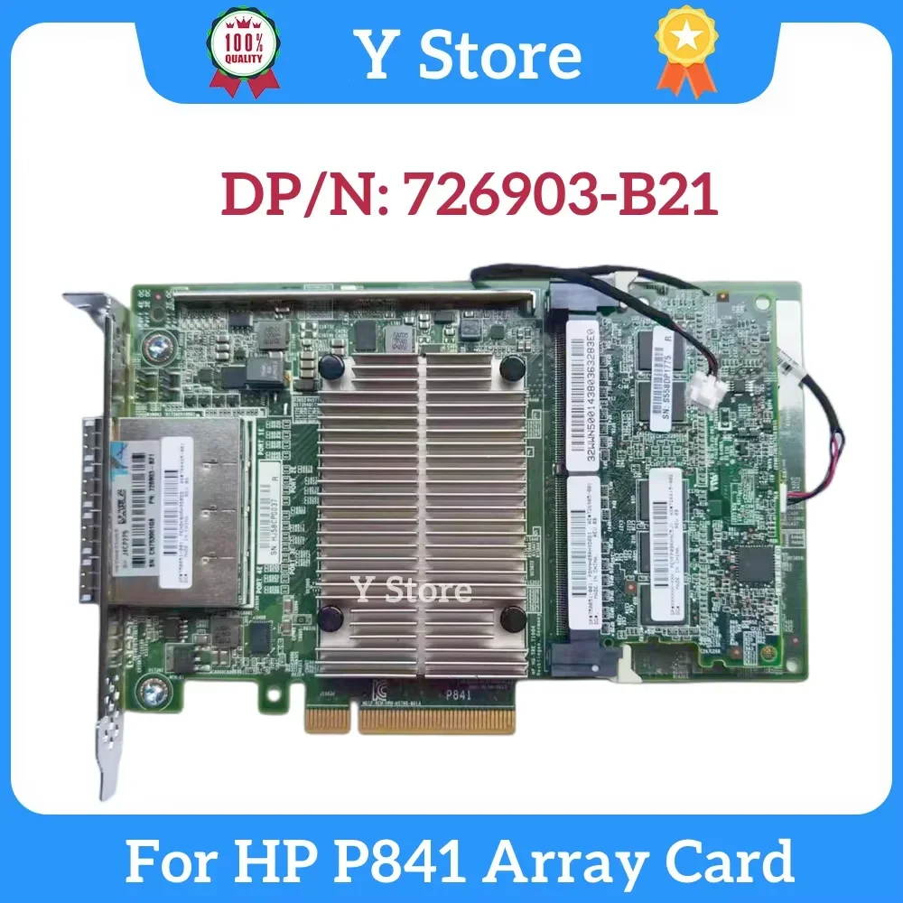 Y Store For HP P841 Array Card With 4G Cache 726903-B21 750051-001 784485-001 Fast Ship
Y Store For HP P841 Array Card With 4G Cache 726903-B21 750051-001 784485-001 Fast Ship