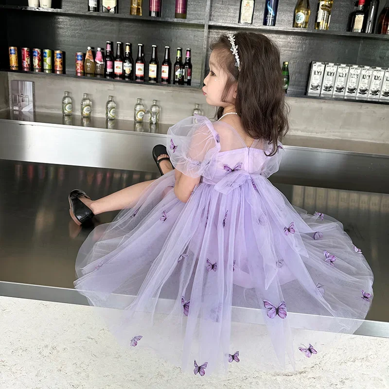2024 Brand New Baby Girls Soft Mesh 3D Butterfly Birthday Party Dress Children Summer Dresses Clothes Kids Vestidos
2024 Brand New Baby Girls Soft Mesh 3D Butterfly Birthday Party Dress Children Summer Dresses Clothes Kids Vestidos