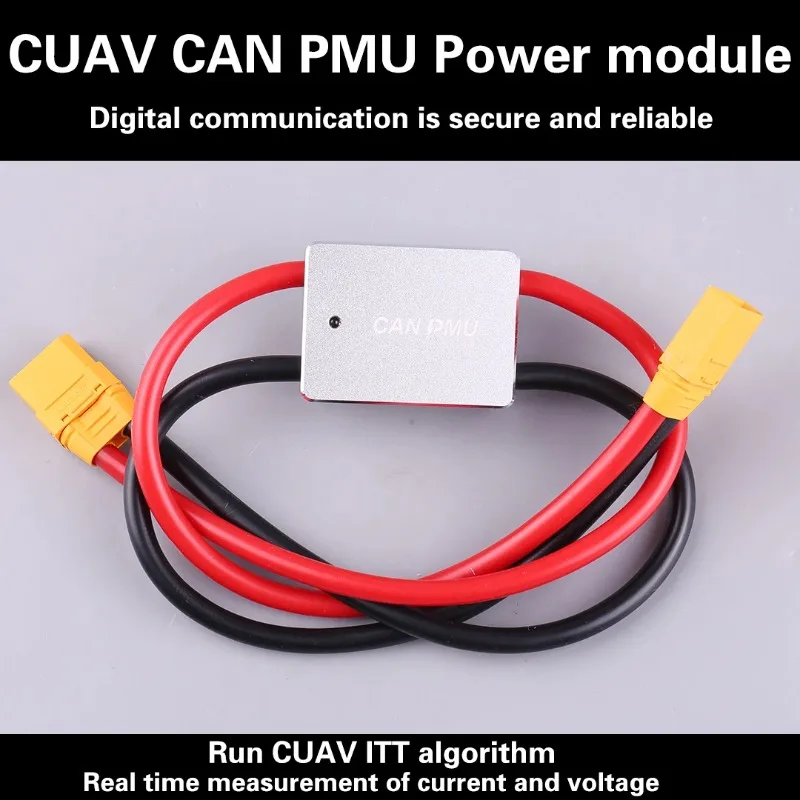 CUAV New PIX CAN PMU UAV Drone High Precision Voltage Vurrent Detection Power Management Unit Module
CUAV New PIX CAN PMU UAV Drone High Precision Voltage Vurrent Detection Power Management Unit Module