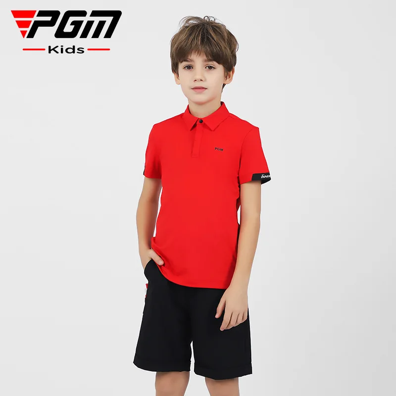 PGM Golf Kids Short Sleeve T-Shirts Summer Boys Clothing Anti-Sweat Breathable Quick Dry YF599 Wholesale
PGM Golf Kids Short Sleeve T-Shirts Summer Boys Clothing Anti-Sweat Breathable Quick Dry YF599 Wholesale