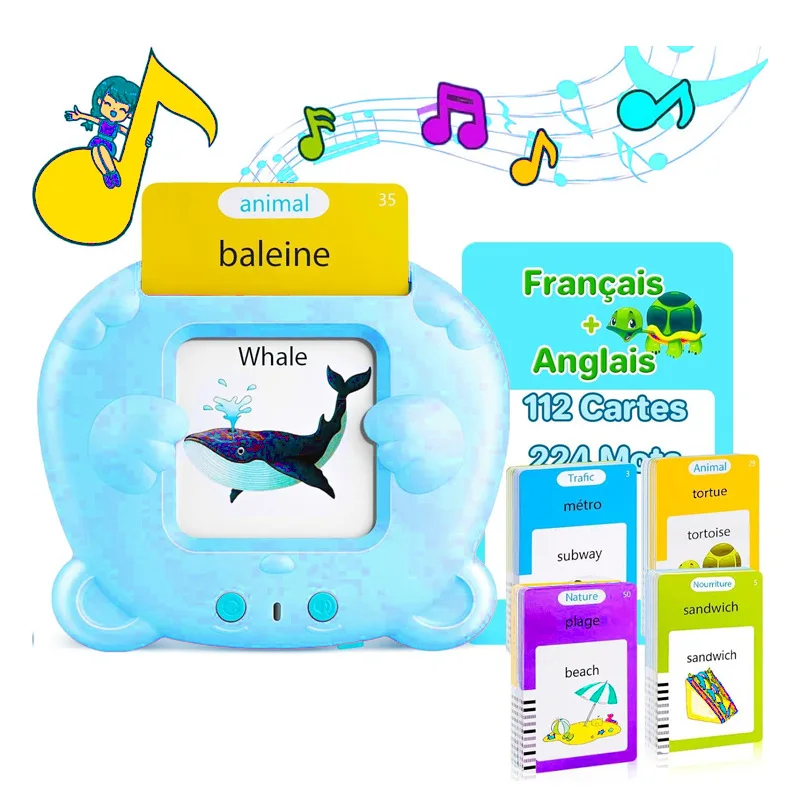 Kids Early Education Flash Card Language Learning Machine
Kids Early Education Flash Card Language Learning Machine