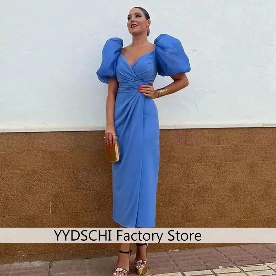Party Dress 2025 Evening Dresses Blue Prom Arabic Appliques Betrothal Grace Prom Gown Pageant Party Dress for Graduation
Party Dress 2025 Evening Dresses Blue Prom Arabic Appliques Betrothal Grace Prom Gown Pageant Party Dress for Graduation