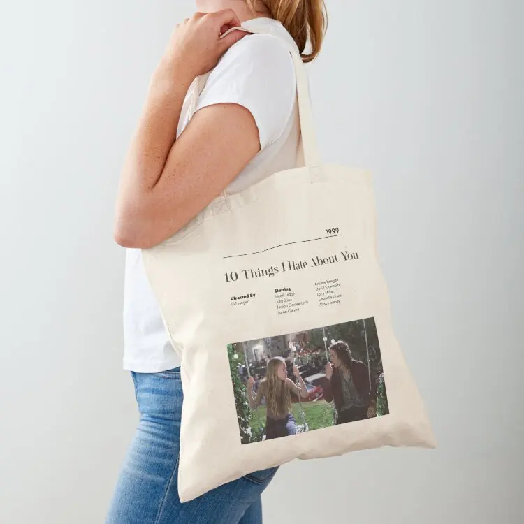 10 Things I Hate About You Alternative Minimalist Movie Poster 90's Tote Bag Women's bags great bag Woman shopper bag
10 Things I Hate About You Alternative Minimalist Movie Poster 90's Tote Bag Women's bags great bag Woman shopper bag