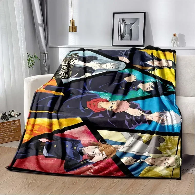 Hot Anime Jujutsu Kaisen Cartoon Print Blanket Funny Warm Throw Blankets for Bed Sofa Autumn and Winter Blanket
Hot Anime Jujutsu Kaisen Cartoon Print Blanket Funny Warm Throw Blankets for Bed Sofa Autumn and Winter Blanket
