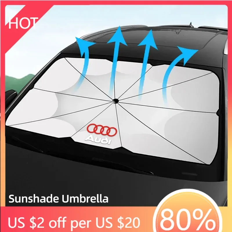 2025 Hot Car Windshield UV Sunshade Umbrella Foldable Parasol For Audi Q5 Q4 A4 A6 A7 A5 A3 Q3 Q2 A1 A8 TT S1 S3 Q7 SQ5 SQ7 SQ3
2025 Hot Car Windshield UV Sunshade Umbrella Foldable Parasol For Audi Q5 Q4 A4 A6 A7 A5 A3 Q3 Q2 A1 A8 TT S1 S3 Q7 SQ5 SQ7 SQ3