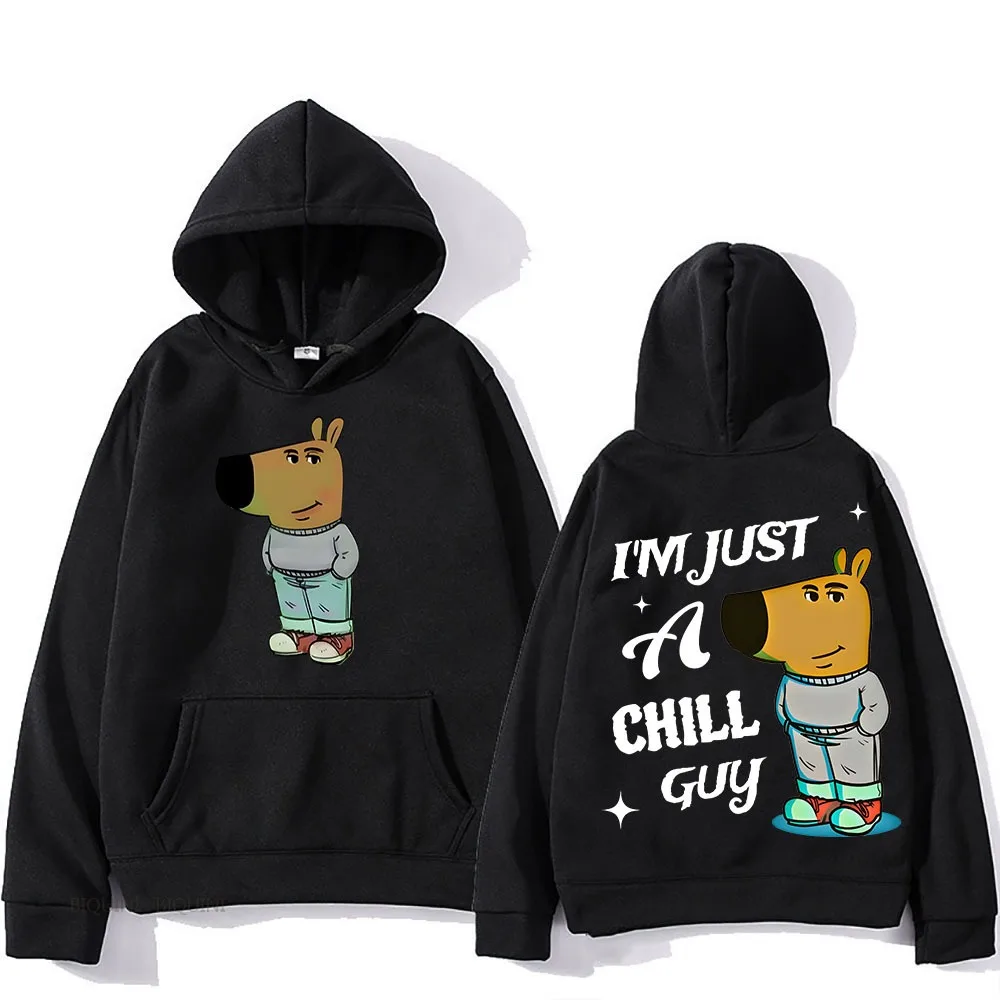 Chill Guy Vintage 90s Hoodie Unisex Harajuku Hip-hop Sweatshirt Spring and Autumn Streetwear Fashion Outwear
Chill Guy Vintage 90s Hoodie Unisex Harajuku Hip-hop Sweatshirt Spring and Autumn Streetwear Fashion Outwear