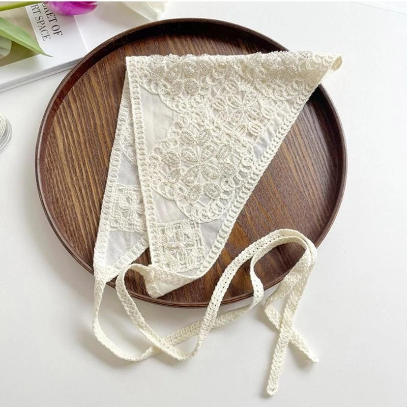 5asd Knitted Flower Triangle Scarf Lovely Hollow Hair Kerchief Tie Back Flower Pattern Elegant Turban for Girls Photo Props
5asd Knitted Flower Triangle Scarf Lovely Hollow Hair Kerchief Tie Back Flower Pattern Elegant Turban for Girls Photo Props
