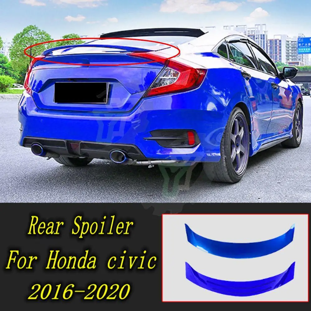 16 17 18 19 20 High Quality ABS Plastic Car Rear Trunk Spoiler Rear Wing Lip Trim For Honda civic 10th 2016 2017 2018 2019 2020
16 17 18 19 20 High Quality ABS Plastic Car Rear Trunk Spoiler Rear Wing Lip Trim For Honda civic 10th 2016 2017 2018 2019 2020