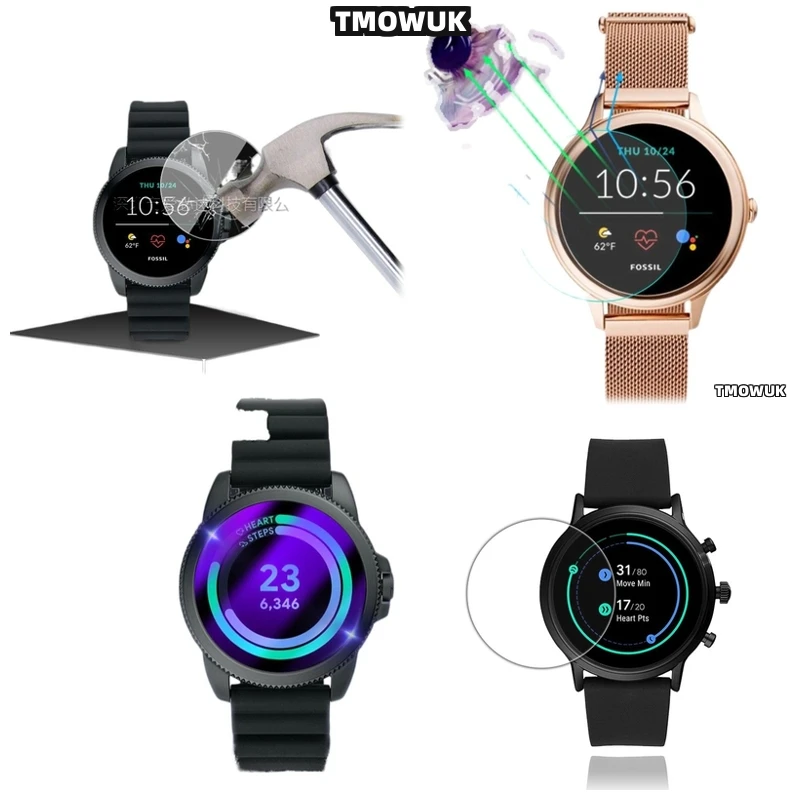 For FOSSIL Gen 5 5E 6 42MM 44MM - HD Ultra-Thin 9H - Anti-Scratch Tempered Glass Screen Protector For Smartwatch
For FOSSIL Gen 5 5E 6 42MM 44MM - HD Ultra-Thin 9H - Anti-Scratch Tempered Glass Screen Protector For Smartwatch