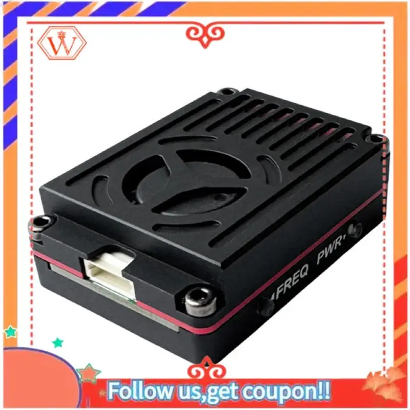 Durable High Power 5W 5.8G 4.9G 64CH FPV VTX Transmitter For Long Range RC Drones, Supports PAL/NTSC DC7V-36V
Durable High Power 5W 5.8G 4.9G 64CH FPV VTX Transmitter For Long Range RC Drones, Supports PAL/NTSC DC7V-36V