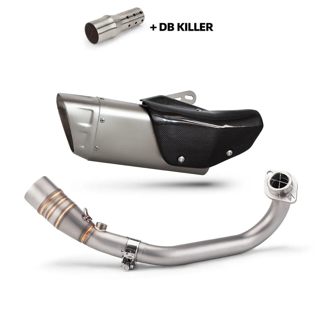 Tricity250 Exhaust System For Yamaha XMAX250 XMAX300 Tricity300 XMAX/Tricity 250/300 2017-2024 Motobike escape muffler manifold
Tricity250 Exhaust System For Yamaha XMAX250 XMAX300 Tricity300 XMAX/Tricity 250/300 2017-2024 Motobike escape muffler manifold