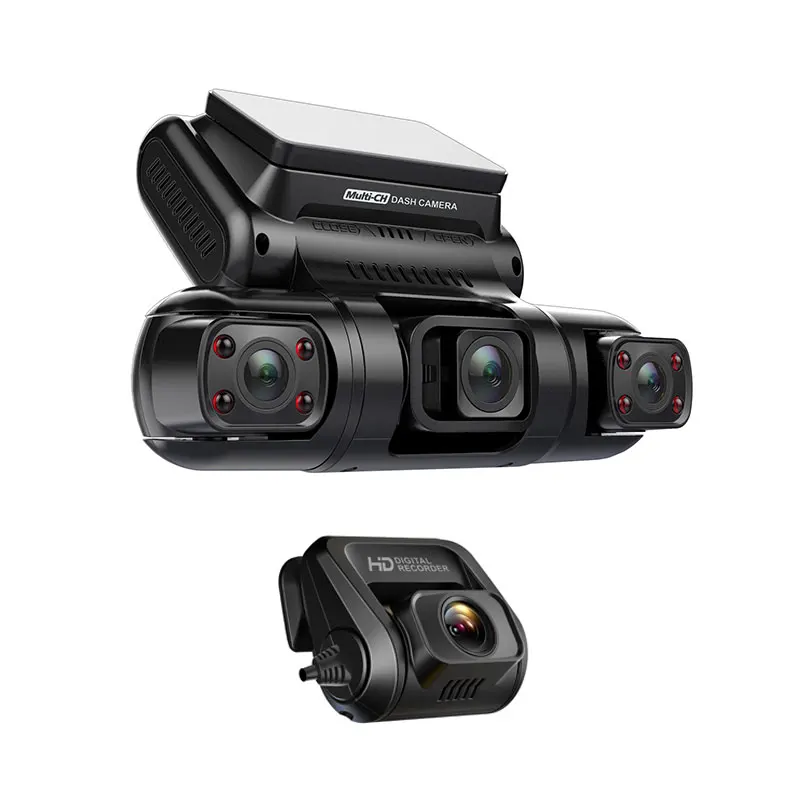 4 Channel Car DVR Full HD 4*1080P Lens Dashcam 8 Infrared Lights Super Night Vision WIFI Video Recorder 256G Memory 24H Parking
4 Channel Car DVR Full HD 4*1080P Lens Dashcam 8 Infrared Lights Super Night Vision WIFI Video Recorder 256G Memory 24H Parking