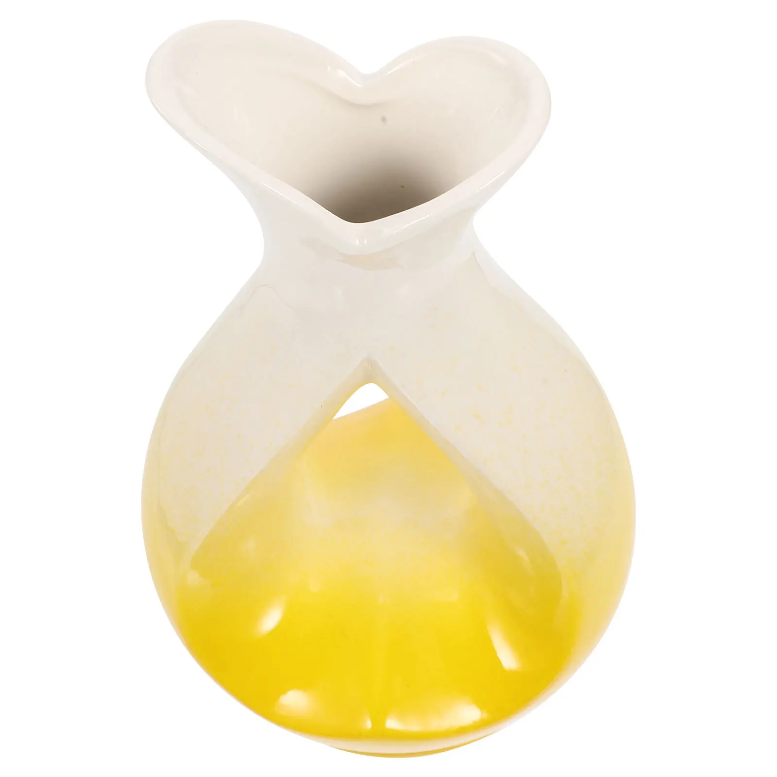 Ceramic Flower Bottle Heart Shape Decorative Vase Creative Design Floral Arrangement Vase for Home Farmhouse Gradual
Ceramic Flower Bottle Heart Shape Decorative Vase Creative Design Floral Arrangement Vase for Home Farmhouse Gradual