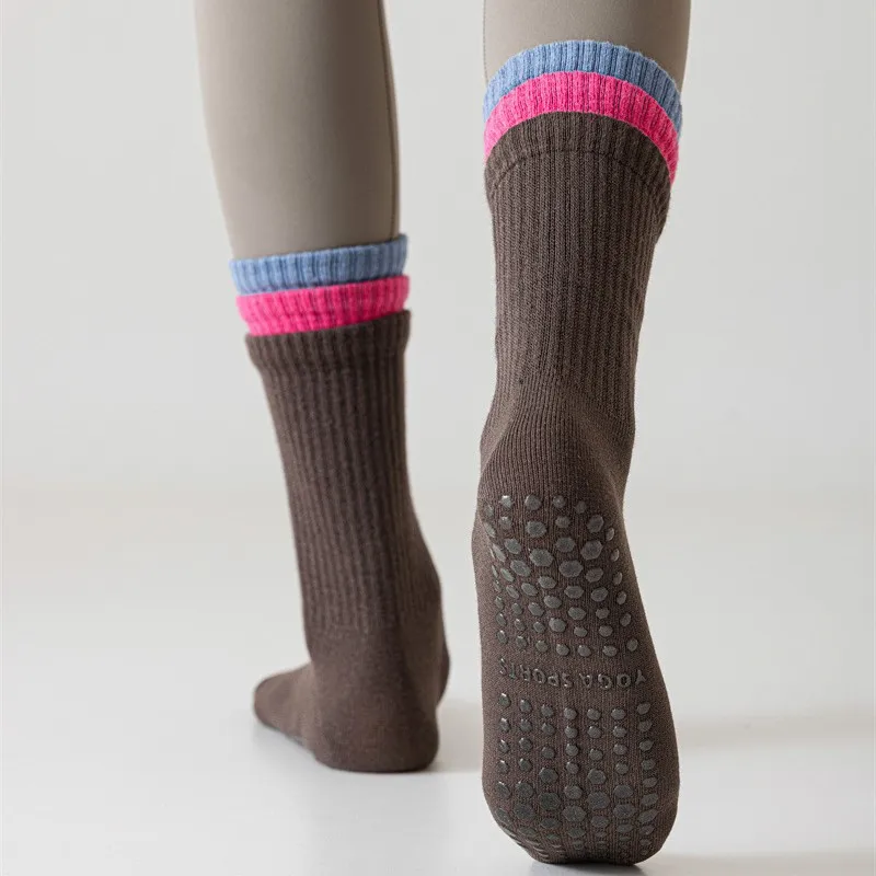 Yoga Socks Women Professional Silicone Non-slip Dance Sports Socks Cotton Breathable Floor Indoor Workout Fitness Pilates Socks
Yoga Socks Women Professional Silicone Non-slip Dance Sports Socks Cotton Breathable Floor Indoor Workout Fitness Pilates Socks