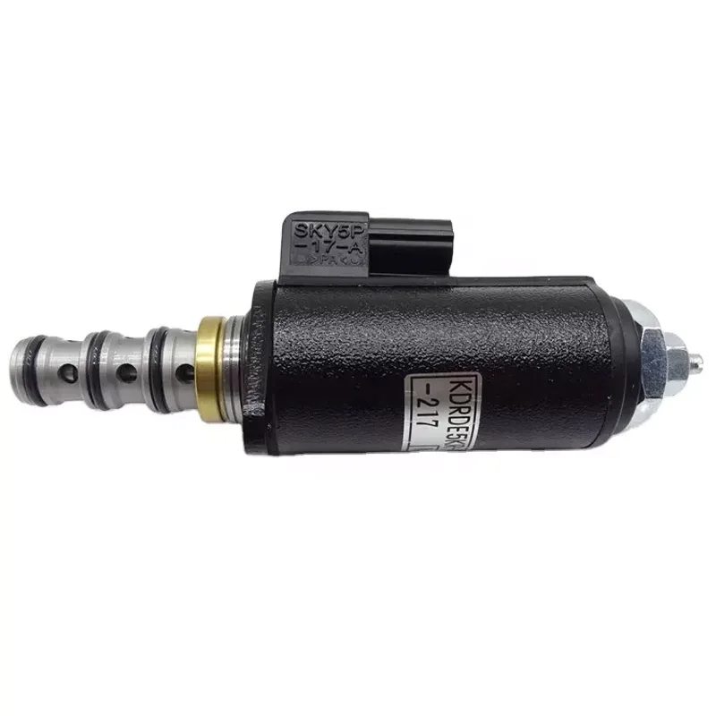Детали экскаватора KDRDE5KR-31/40C50-217 Электромагнитный клапан гидравлического насоса для SK250-8 SK350-8 
Детали экскаватора KDRDE5KR-31/40C50-217 Электромагнитный клапан гидравлического насоса для SK250-8 SK350-8