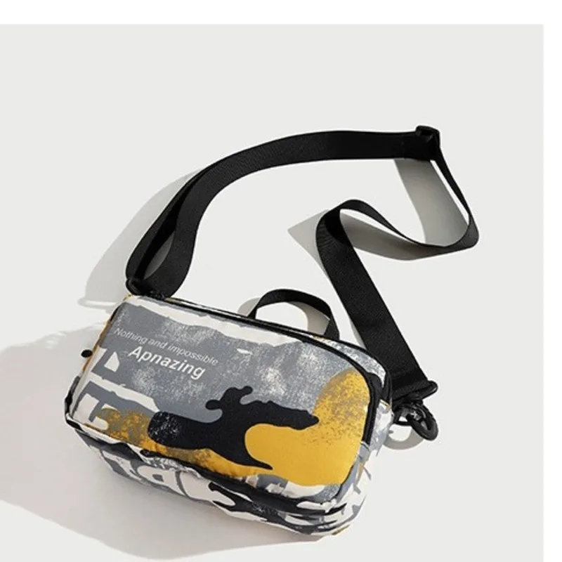 Printed chest bag for men lightweight and minimalist zipper waist bag nylon fabric long cross strap casual outdoor diagonal
Printed chest bag for men lightweight and minimalist zipper waist bag nylon fabric long cross strap casual outdoor diagonal