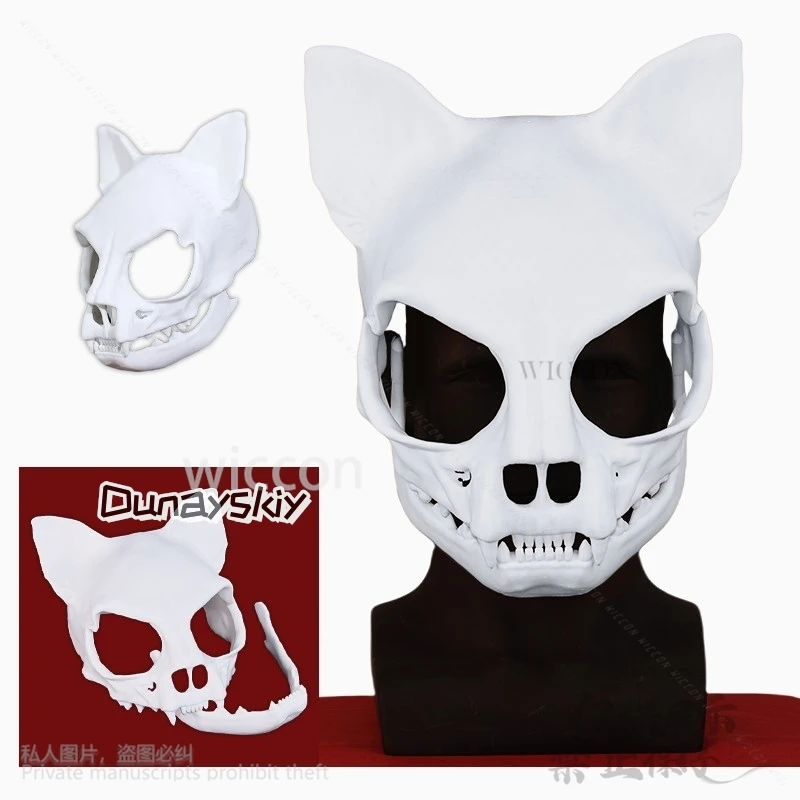 Anime Furry Cosplay Animal 3D Print Head Cat Skull Kigurumi Mask Props Furrysuit Headwear For Halloween Christmas Cos Customized
Anime Furry Cosplay Animal 3D Print Head Cat Skull Kigurumi Mask Props Furrysuit Headwear For Halloween Christmas Cos Customized