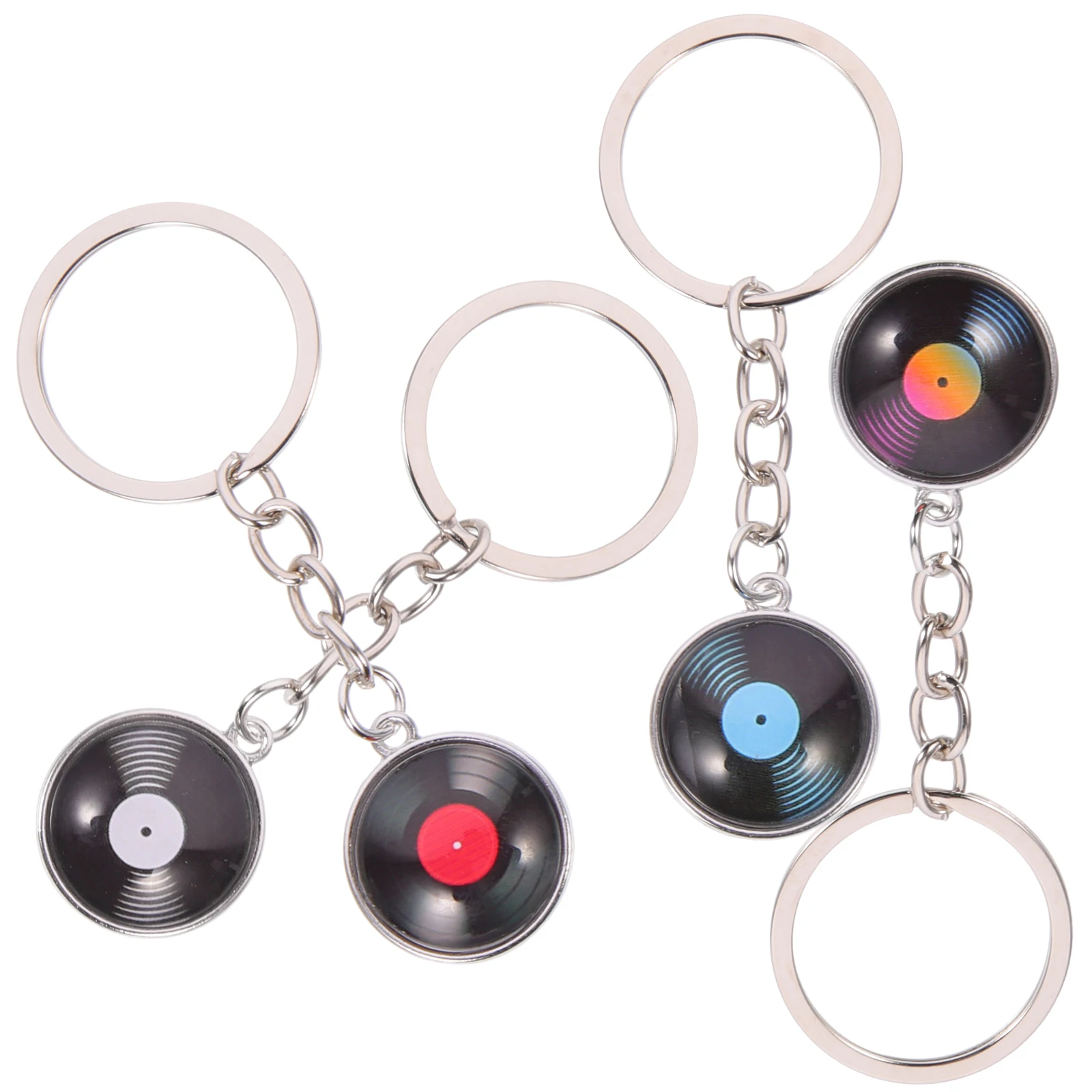 4 Pcs Vinyl Record Keychain Retro Gramophone Metal Key Ring Pendant Gifts for Friends Bag Purse Hanging Decor Craft DIY
4 Pcs Vinyl Record Keychain Retro Gramophone Metal Key Ring Pendant Gifts for Friends Bag Purse Hanging Decor Craft DIY