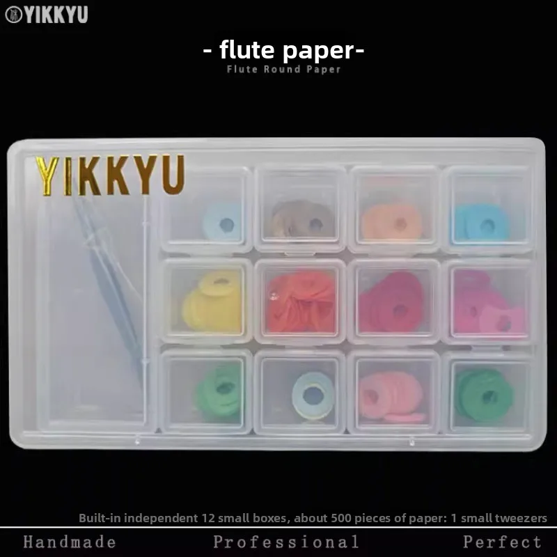 Special paper for the repair and maintenance of paper flutes as musical instruments
Special paper for the repair and maintenance of paper flutes as musical instruments