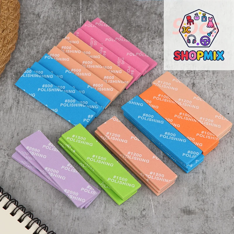 Набор из 9 полужестких шлифовальных палочек MS-E400-2000 для моделирования, полировки пластиковых моделей, хобби и рукоделия
Набор из 9 полужестких шлифовальных палочек MS-E400-2000 для моделирования, полировки пластиковых моделей, хобби и рукоделия