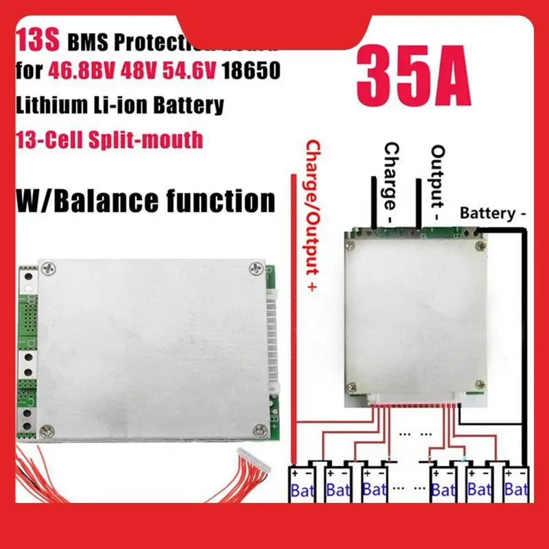 13S 48V 35A плата защиты аккумулятора электромобиля, разделенная с выравнивающей защитой аккумулятора электромобиля
13S 48V 35A плата защиты аккумулятора электромобиля, разделенная с выравнивающей защитой аккумулятора электромобиля