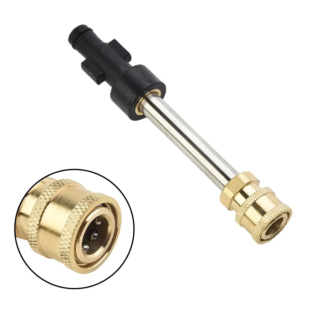 Pressure Washer Quick Adapter 1/4" Car Garden Wash Converter Adapter 3600 PSI Quick Disconnect Release Fittings For Karcher
Pressure Washer Quick Adapter 1/4" Car Garden Wash Converter Adapter 3600 PSI Quick Disconnect Release Fittings For Karcher