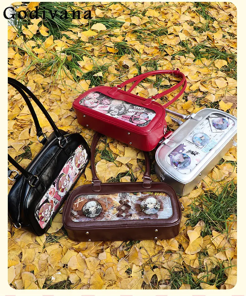 Second Dimension Japanese Original Small Capacity Transparent Pain Bag Daily Commuting Fashion Versatile Shoulder Bag Women
Second Dimension Japanese Original Small Capacity Transparent Pain Bag Daily Commuting Fashion Versatile Shoulder Bag Women