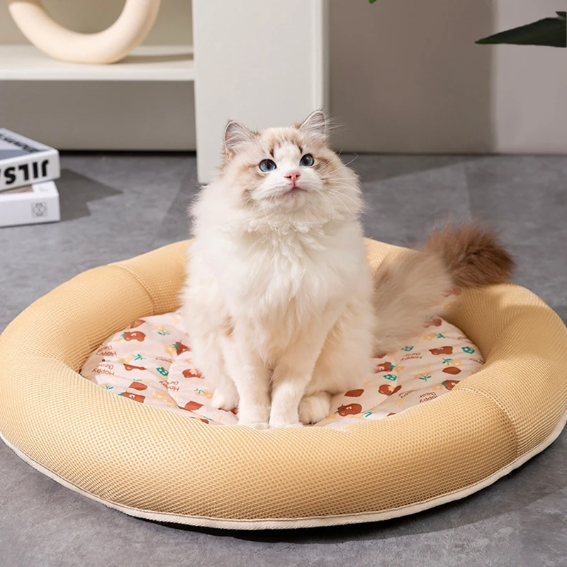 Summer Pet Dog Mat Cooling Ice Pad Dog Sleeping Round Mats For Dogs Cats Pet Kennel Top Quality Cool Cold Silk Dog Bed S-L
Summer Pet Dog Mat Cooling Ice Pad Dog Sleeping Round Mats For Dogs Cats Pet Kennel Top Quality Cool Cold Silk Dog Bed S-L