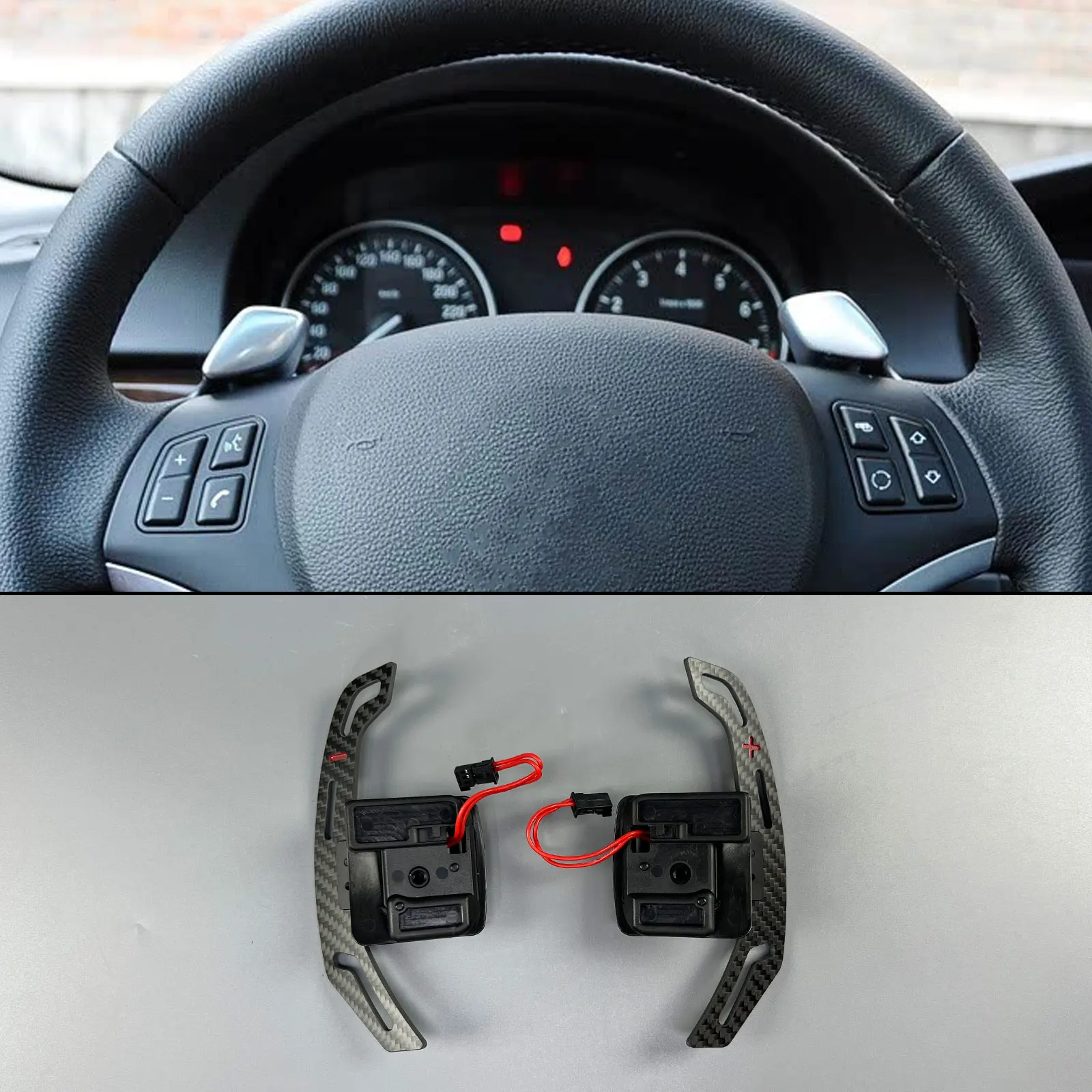 Real Carbon Fiber Replacement Car Steering Wheel Magnetic Paddle Extend Shifter For BMW 3 Series E90 E92 E93 M3 2008-2013
Real Carbon Fiber Replacement Car Steering Wheel Magnetic Paddle Extend Shifter For BMW 3 Series E90 E92 E93 M3 2008-2013
