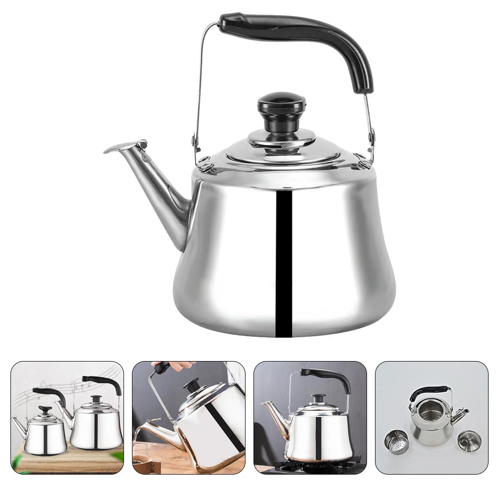 Stainless Steel Whistling Tea Kettle Buzzing Water Boiling Pot Portable Travel Teapot Sounding Kettle Home Teakettle Kitchen
Stainless Steel Whistling Tea Kettle Buzzing Water Boiling Pot Portable Travel Teapot Sounding Kettle Home Teakettle Kitchen