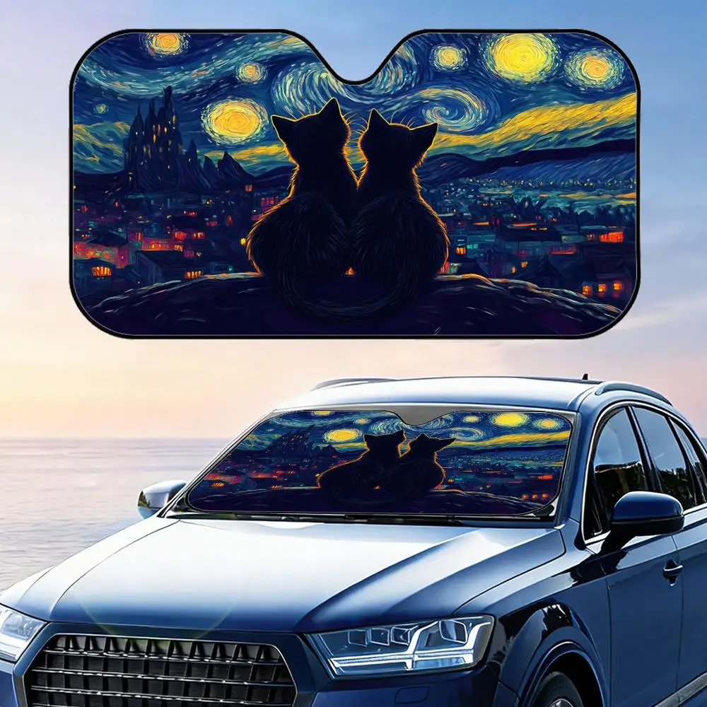 Beautiful Starry Sky Sun Visor Foldable Car Windshield Sun Shade UV Protection Reflective Heat Insulation Reusable Cover
Beautiful Starry Sky Sun Visor Foldable Car Windshield Sun Shade UV Protection Reflective Heat Insulation Reusable Cover