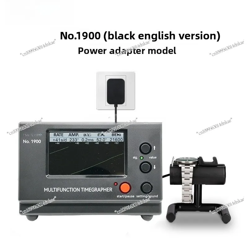 Mechanical Watch Calibrator 1900 Black Meter Wire Machine Meter Day Difference Measuring Instrument
Mechanical Watch Calibrator 1900 Black Meter Wire Machine Meter Day Difference Measuring Instrument