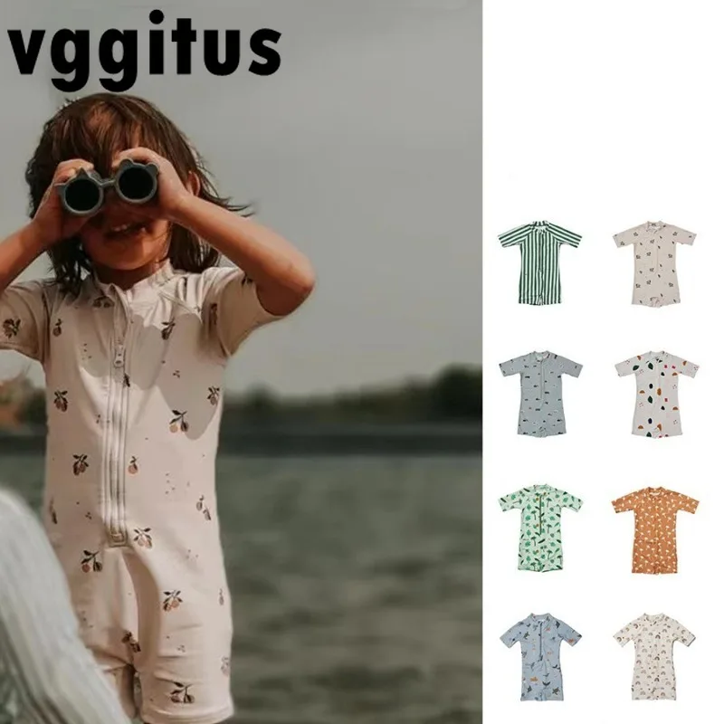 Summer Toddler Girl Boy Swimwear Floral Stripe One Piece Zipper Sunscreen Swimsuit Children's Hot Spring Swimming Clothing H6894
Summer Toddler Girl Boy Swimwear Floral Stripe One Piece Zipper Sunscreen Swimsuit Children's Hot Spring Swimming Clothing H6894