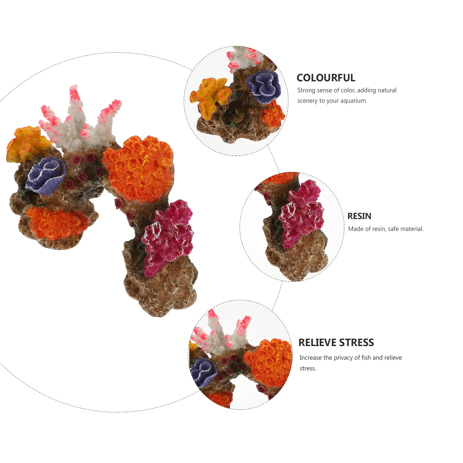 Coral Rockery Resin Artificial Hill Fish Tank Ornament Aquarium Landscaping Decor Tabletop Decoration Supplies
Coral Rockery Resin Artificial Hill Fish Tank Ornament Aquarium Landscaping Decor Tabletop Decoration Supplies