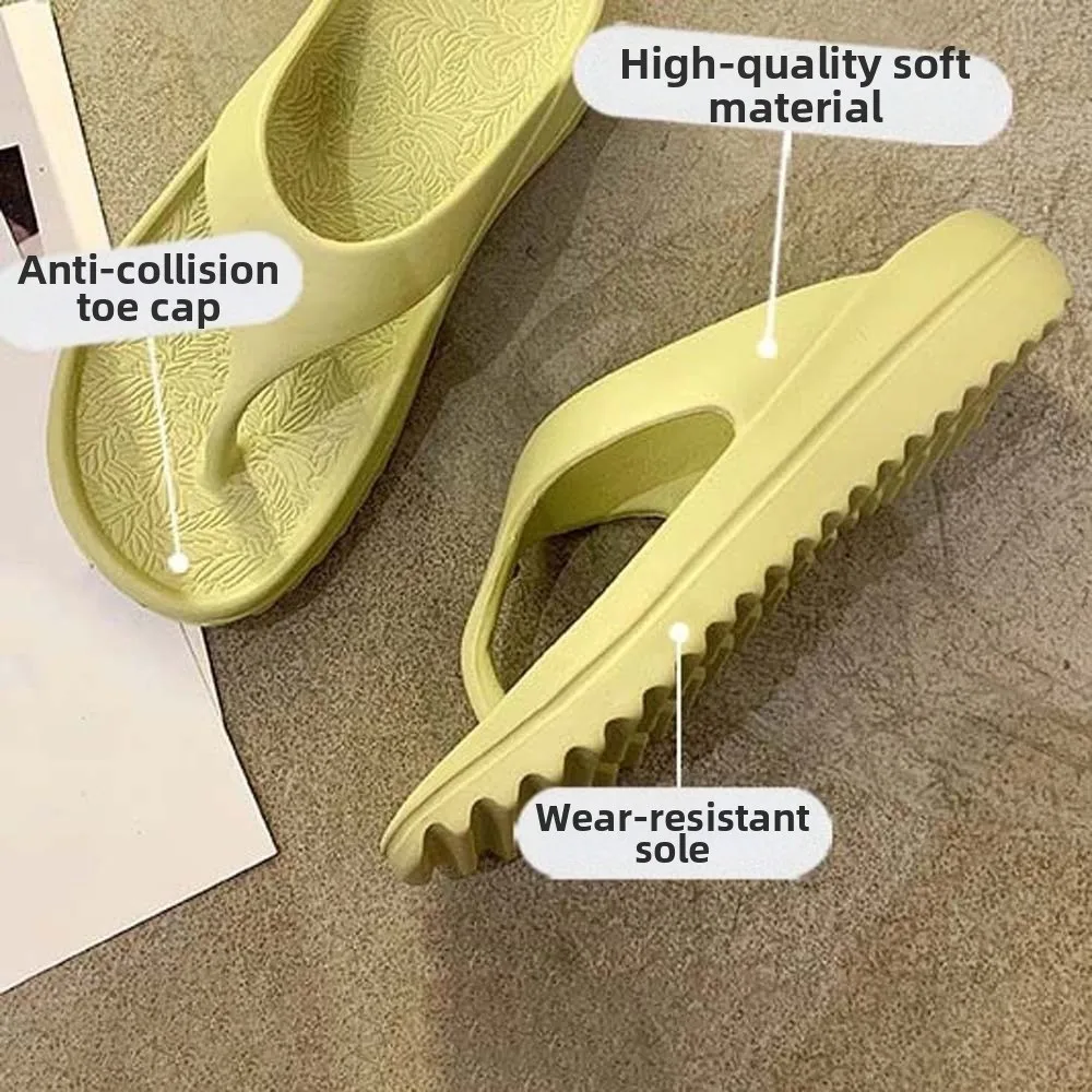 Sandal Soft Sole Non-slip Flip Flops Resilience Thickened EVA Slippers Stylish Solid Color Outdoor Flip Flops Summer
Sandal Soft Sole Non-slip Flip Flops Resilience Thickened EVA Slippers Stylish Solid Color Outdoor Flip Flops Summer