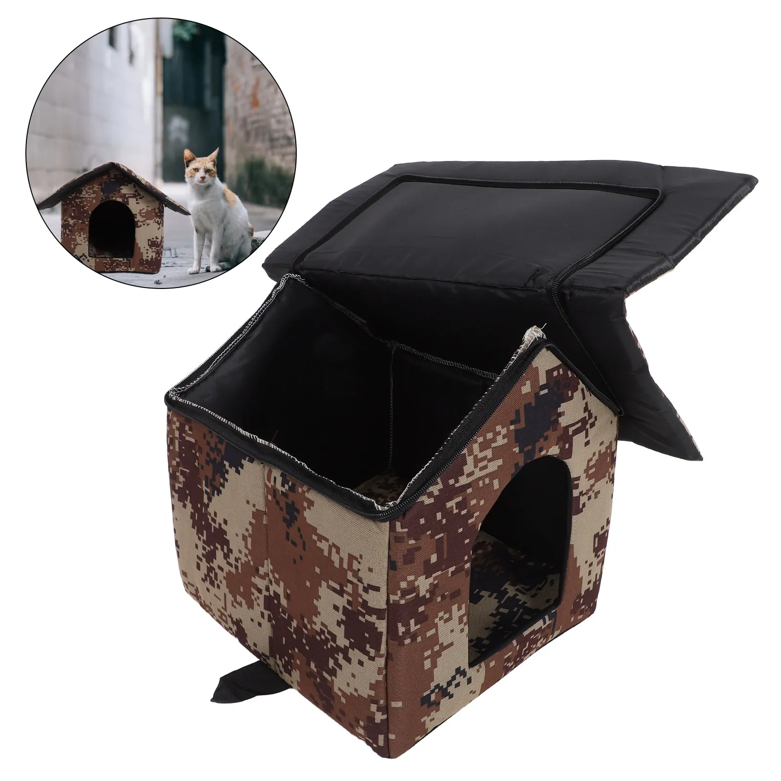 Weatherproof Outdoor Cat Small Insulated Winter Shelter Cozy Warm Pet Nest for Outdoor Cats Weatherproof Cat
Weatherproof Outdoor Cat Small Insulated Winter Shelter Cozy Warm Pet Nest for Outdoor Cats Weatherproof Cat