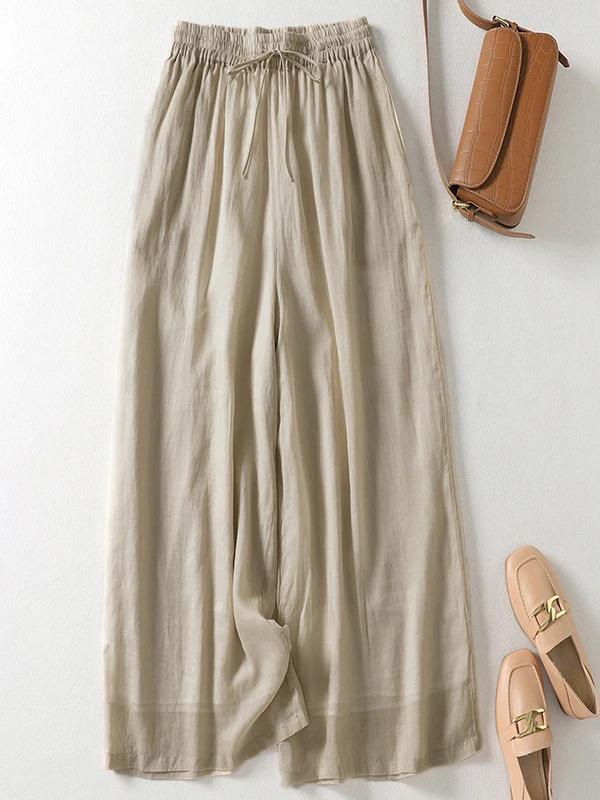 Luxury Brand High Waist Wide Leg Pants Loose Casual Trousers Spring Summer Collection Comfortable Artistic Style Nine Points
Luxury Brand High Waist Wide Leg Pants Loose Casual Trousers Spring Summer Collection Comfortable Artistic Style Nine Points