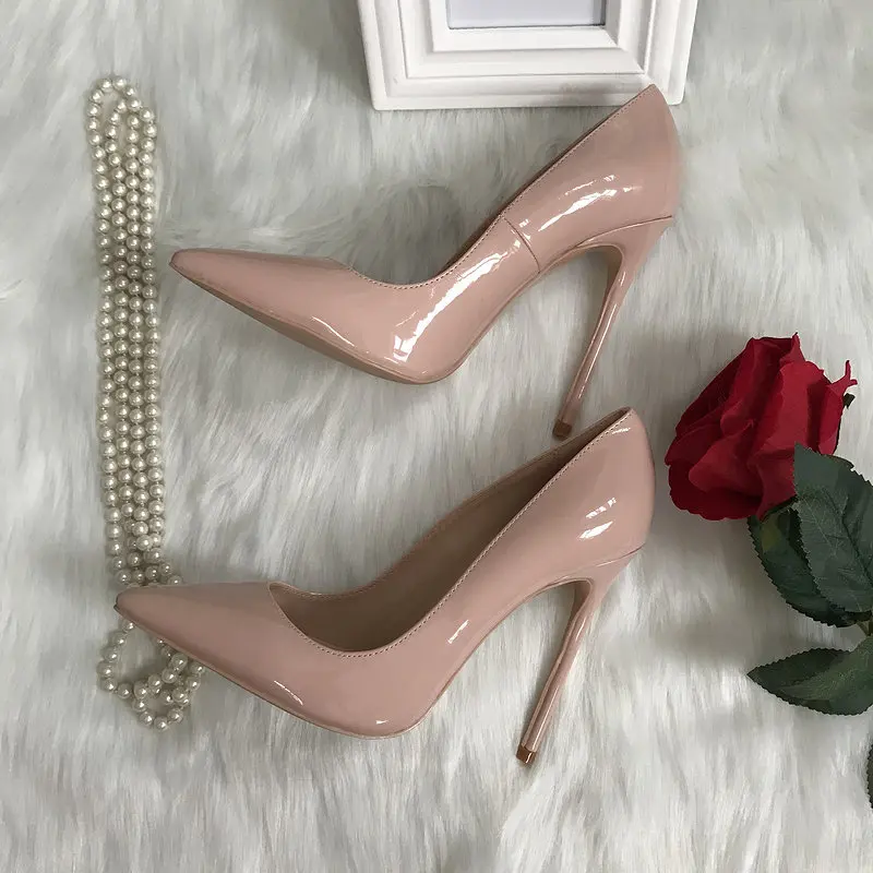 Classic Versatile Patent Leather Pointed Head Shallow Mouth Women's Thin Heel Sexy 12cm High Heels Single Shoes
Classic Versatile Patent Leather Pointed Head Shallow Mouth Women's Thin Heel Sexy 12cm High Heels Single Shoes