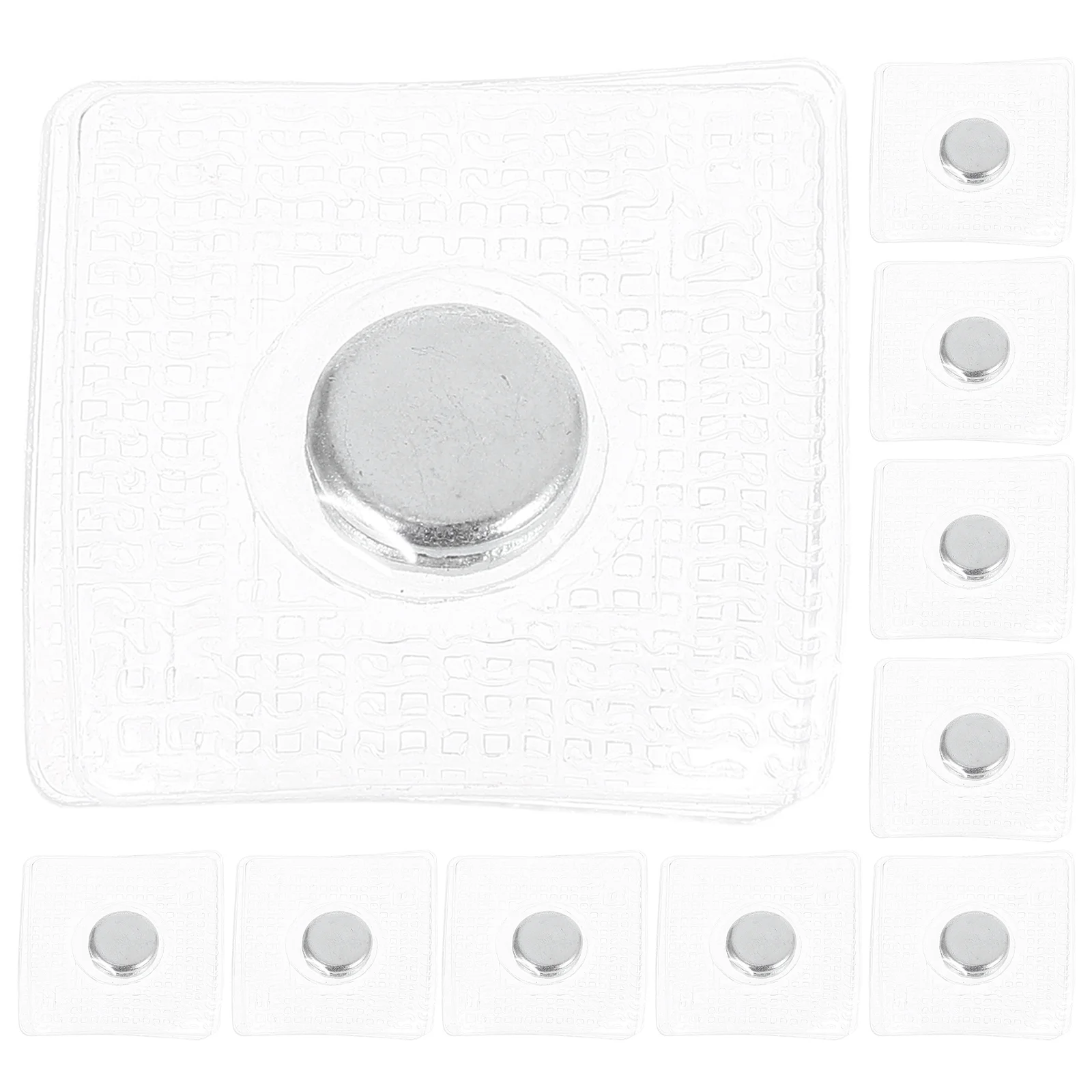20 Pcs Magnetic Buckle Snaps for Clothing Bags Fabric Clasps Canvas Invisible Fasteners Wallet Handbag Closure Seamless Metal
20 Pcs Magnetic Buckle Snaps for Clothing Bags Fabric Clasps Canvas Invisible Fasteners Wallet Handbag Closure Seamless Metal