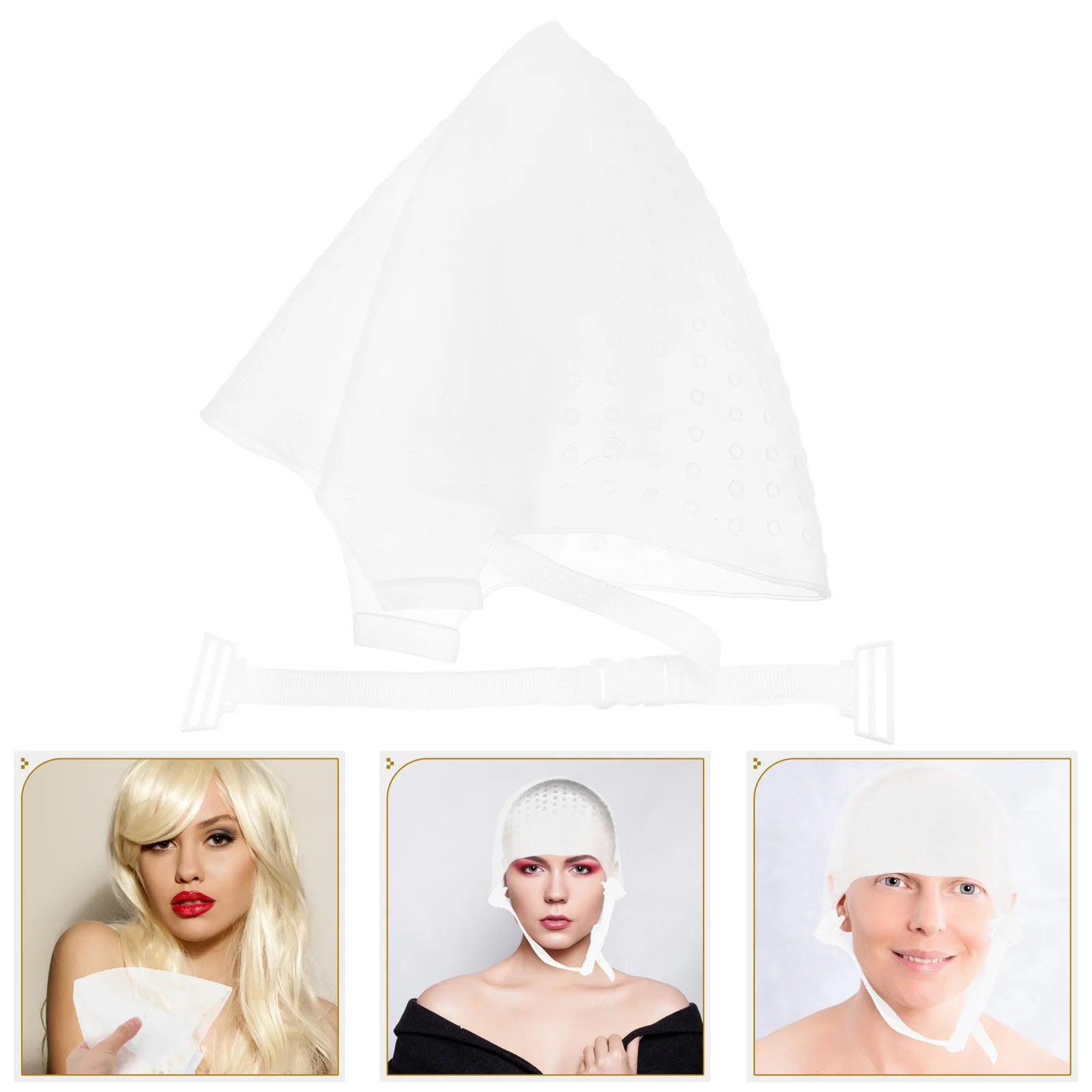 Silicone Dyeing Reusable Hair Coloring Highlighting Tool Metal Hooks Tipping Frosting Highlights Dye Cap Coloring Brush Hair Dye 
Silicone Dyeing Reusable Hair Coloring Highlighting Tool Metal Hooks Tipping Frosting Highlights Dye Cap Coloring Brush Hair Dye