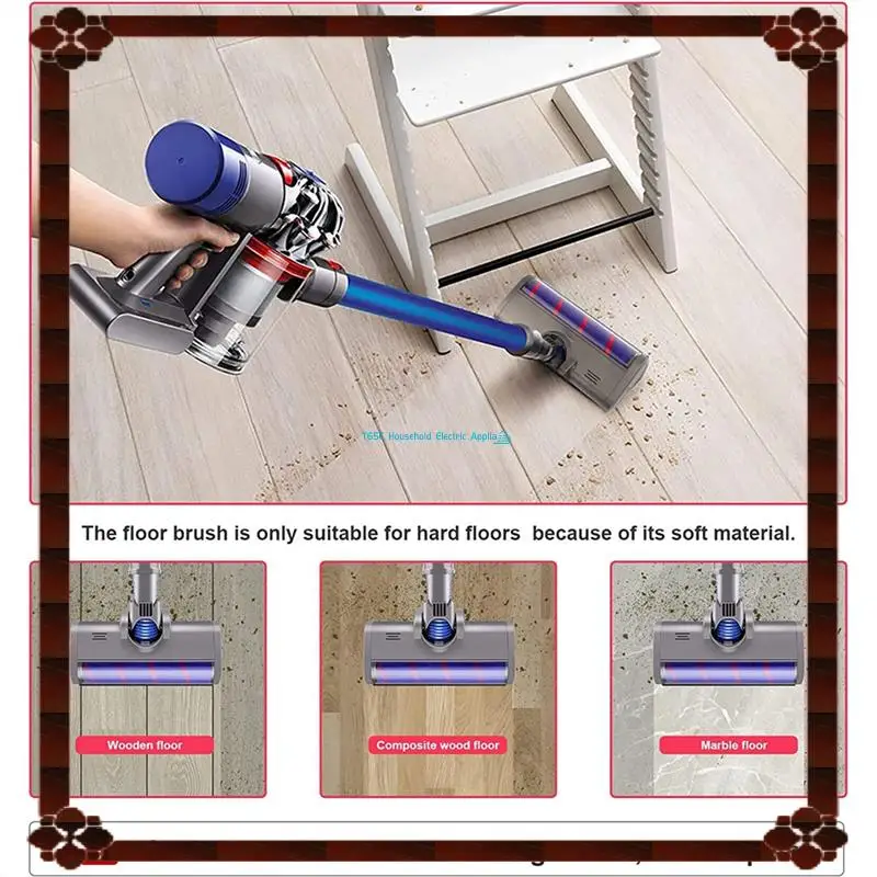 For Dyson V6 DC58 DC59 DC61 DC62 DC74 Vacuum Cleaner Parts Floor Brush Head Tool Soft Roller Cleaner Head
For Dyson V6 DC58 DC59 DC61 DC62 DC74 Vacuum Cleaner Parts Floor Brush Head Tool Soft Roller Cleaner Head